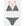 Prteva Jr Triangle Bikini Middengroen/Lichtroze