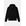 Unisex Oversized Hoodie Vest Zwart