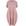 Knielange, oversized jurk van katoen in O-lijn, halflange mouw