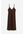 Jurk Met Gedraaid Detail Donkerbruin Alledaagse jurken in maat XS. Kleur: Dark brown