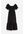Katoenen Off-the-shoulderjurk Zwart Alledaagse jurken in maat XS. Kleur: Black