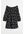 Off-the-shoulderjurk Zwart/bloemetjes Alledaagse jurken in maat XS. Kleur: Black/small flowers