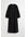 Halflange Overhemdjurk Zwart Alledaagse jurken in maat S. Kleur: Black