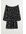+ Off-the-shoulderjurk Zwart/bloemetjes Alledaagse jurken in maat 4XL. Kleur: Black/small flowers