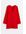 Jurk Met V-hals Rood Alledaagse jurken in maat XS. Kleur: Red