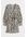 Satijnen Jurk Met Ballonmouwen Wit/luipaarddessin Alledaagse jurken in maat S. Kleur: White/leopard print