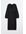 Overslagjurk Met Ballonmouwen Zwart Alledaagse jurken in maat XS. Kleur: Black