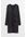 Jurk Met Ingerimpelde Naden Zwart Alledaagse jurken in maat L. Kleur: Black