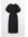 Overslagjurk Met Pofmouwen Zwart Alledaagse jurken in maat M. Kleur: Black