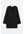 Jurk Met V-hals Zwart Alledaagse jurken in maat S. Kleur: Black
