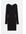 Ribgebreide Bodyconjurk Zwart Alledaagse jurken in maat L. Kleur: Black