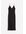 Slip-on Jurk Met V-hals Zwart Alledaagse jurken in maat XS. Kleur: Black
