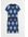 Jurk Met Cutout Donkerblauw/ruitdessin Alledaagse jurken in maat M. Kleur: Dark blue/argyle pattern