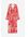 Gedessineerde Jurk Met Strikbandjes Lichtbeige/rode Bloemen Alledaagse jurken in maat M. Kleur: Light beige/red floral