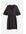 Satijnen Overslagjurk Zwart Alledaagse jurken in maat XXL. Kleur: Black
