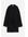 Structuurgeweven Overslagjurk Zwart Alledaagse jurken in maat XS. Kleur: Black