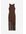 Jurk Met Franje Donkerbruin Alledaagse jurken in maat XS. Kleur: Dark brown