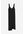 Asymmetrische Fijngebreide Jurk Zwart Alledaagse jurken in maat XS. Kleur: Black