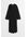 Jurk Met Ingerimpelde Naden Zwart Alledaagse jurken in maat M. Kleur: Black