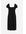 Structuurgeweven Jurk Met Pofmouwen Zwart Alledaagse jurken in maat M. Kleur: Black