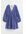 Jurk Met Ballonmouwen Blauw/dessin Alledaagse jurken in maat XS. Kleur: Blue/patterned