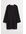 Korte Jurk Met Lange Mouwen Zwart Alledaagse jurken in maat M. Kleur: Black