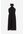 Gedrapeerde Halterjurk Zwart Alledaagse jurken in maat M. Kleur: Black