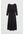 Jurk Met V-hals Zwart Alledaagse jurken in maat XS. Kleur: Black