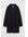 Sweatjurk Met Kraag Zwart Alledaagse jurken in maat XS. Kleur: Black