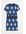 + Gebreide Jurk Donkerblauw/ruitdessin Alledaagse jurken in maat XXXL. Kleur: Dark blue/argyle pattern