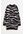 Gebreide Jurk Zwart/zebradessin Alledaagse jurken in maat S. Kleur: Black/zebra print