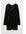 Fluwelen Jurk Met Geknoopt Detail Zwart Alledaagse jurken in maat L. Kleur: Black