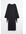 Satijnen Jurk Met Franje Zwart Alledaagse jurken in maat 34. Kleur: Black