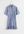 Smocked Mini Shirt Dress Blue Print Alledaagse jurken in maat 44