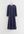 Midi-jurk Met Print En Open Rug Blauw/wit Alledaagse jurken in maat 38. Kleur: Blue/white
