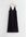 Geplooide Midi-jurk Met Bandjes Zwart Alledaagse jurken in maat S. Kleur: Black