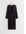 Midi-jurk Met Drawstring Zwart Alledaagse jurken in maat 36. Kleur: Black
