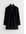 Velours Mini-jurk Met Ritskraag Zwart Alledaagse jurken in maat XS. Kleur: Black