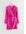 Geplisseerde Overslagjurk Felroze Alledaagse jurken in maat 38. Kleur: Hot pink