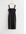Strappy Linen Midi Dress Black Alledaagse jurken in maat 42