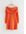 Off-shoulder Wollen Mini-jurk Oranje Alledaagse jurken in maat XS. Kleur: Orange