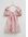 Babydoll-jurk Met U-vormig Staafje Roze Bloemenprint Alledaagse jurken in maat 34. Kleur: Pink floral print
