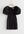 Textured Puff Sleeve Mini Dress Black Alledaagse jurken in maat 44