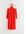 Off-shoulder Midihalterjurk Rood Alledaagse jurken in maat 38. Kleur: Red