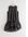 Voluminous Asymmetric Ruffle Mini Dress Black Print Alledaagse jurken in maat 40