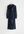 Cowl Neck Midi Dress Black Print Alledaagse jurken in maat 38