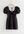 Linnen Mini-jurk Met Strik Zwart Alledaagse jurken in maat 40. Kleur: Black