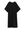 V-neck Tunic Dress Black Alledaagse jurken in maat 38