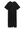 T-shirt Midi-jurk Met A-lijn Zwart Alledaagse jurken in maat XS. Kleur: Black