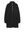 High-collar Sweatshirt Dress Black Alledaagse jurken in maat XS